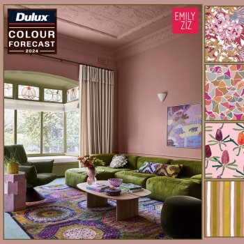 DULUX COLOUR FORECAST 2024 & EMILY ZIZ