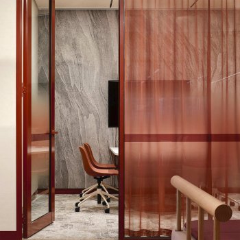 PRINTED ACOUSTIC PANELS - WORKSPACE FITOUT