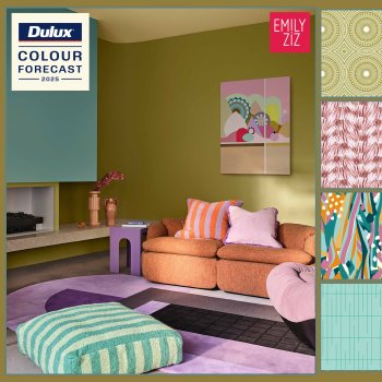 DULUX COLOUR FORECAST 2025 & EMILY ZIZ - EMERGE