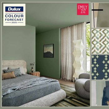 DULUX COLOUR FORECAST 2025 & EMILY ZIZ - STILL
