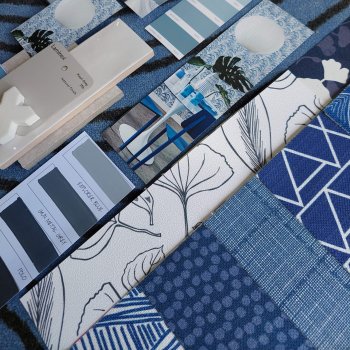 EMBRACING BLUE