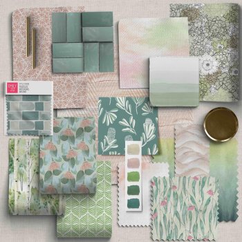 Serene Greens and Natures Pastels