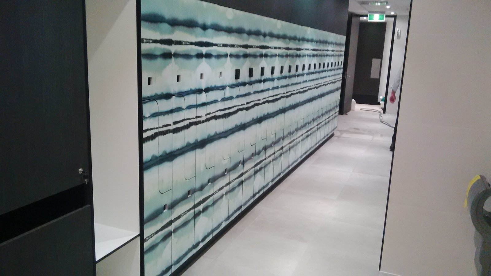 Solid Finishes Locker Doors Greeen 2