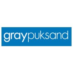 gray puksand logo