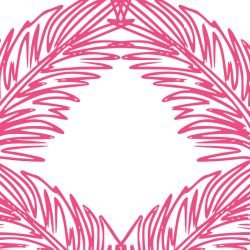 gardenlife palm trellis petal detail