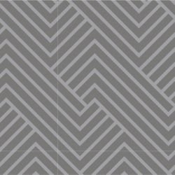 shimmer linear braid dark sterling silver look