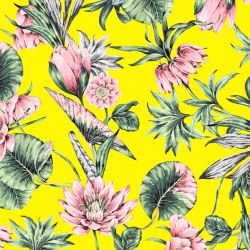 jungle chic jungle lily bright sunshine