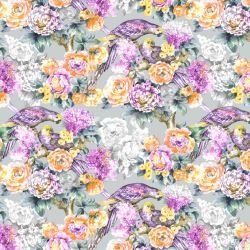 jungle chic beautiful blooms grey
