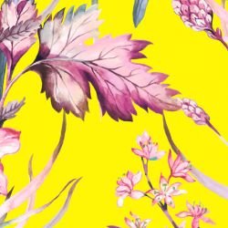 jungle chic silky leaf bright sunshine