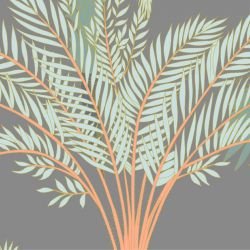 jungle chic palm jungle grey