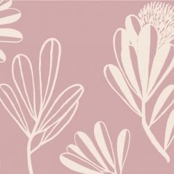 coastal banksia white blush detail