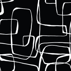 face to face line doodle monochrome