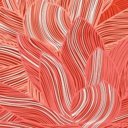 fronds lily frond flame detail