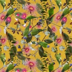 australian forest amidst the gums gold