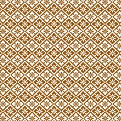 japanese inspired geometric floral motif dark bronze look