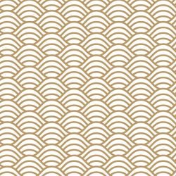 japanese inspired geometric wave lightgold look
