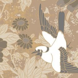 japanese inspired spring garden clay koala spice riversand mocca creme detail