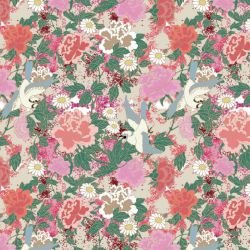 japanese inspired spring garden marshmellow cloud clay white