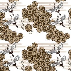 japanese inspired taking flight spice tar white