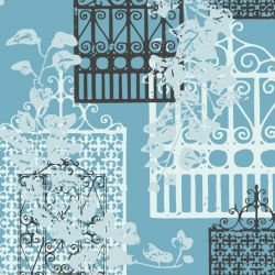 hamptons weekend conservatory blue detail