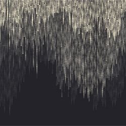 hamptons weekend raining pearls ivorymushroom mural