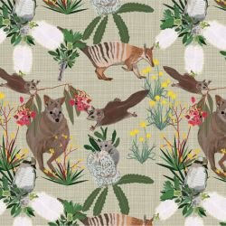 native fauna wildlife walk grasscloth