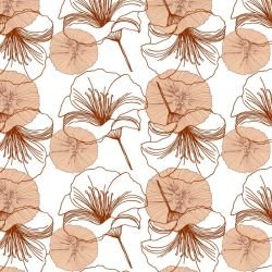 floral waves hibiscus lily verona