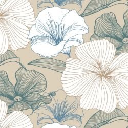 floral waves hibiscus harmony morrison detail