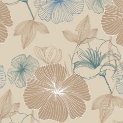 floral waves hibiscus variety morrison detail