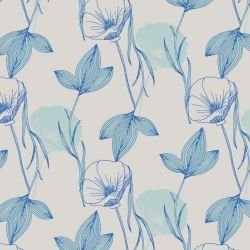 floral waves tossed poppies jocelyn 