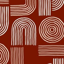 modern glamour chain medley russet large