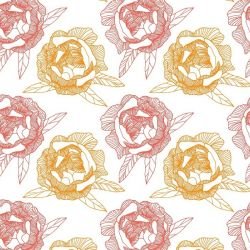 floral waves gardenia wall villa