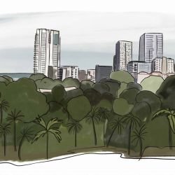 city slyline darwin skyline