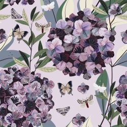 floral fireworks hydrangea bouquet floss