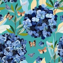 floral fireworks hydrangea bouquets ocean