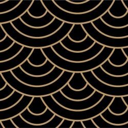 shimmer decowaves dark gold look