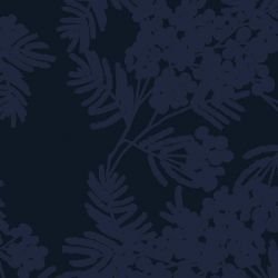 australian botanical wattle silhouette purple