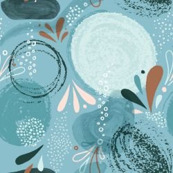 pattern pop sparkling spheres