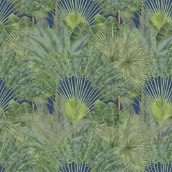 vintage jungle palm spray deepsea