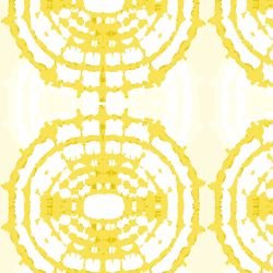 australian summer garden water circles yellow