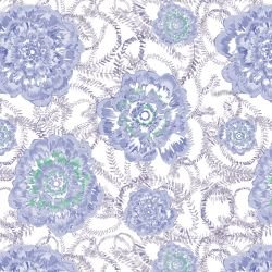 australian summer garden flower glow indigo