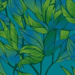 fronds intertwined mangrove detail