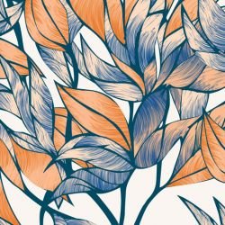 fronds intertwined winterlight detail