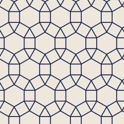 arabesque orbit cream navy