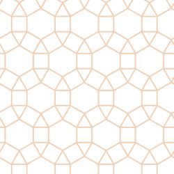 arabesque orbit peach white