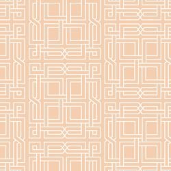 arabesque pagoda peach white