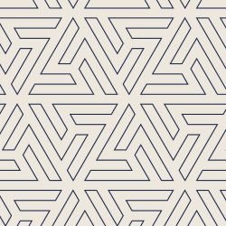 arabesque pyramid tiles cream navy