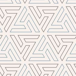 arabesque pyramid tiles lead powderblue eggshell