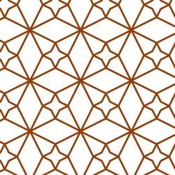 arabesque radiate dune white