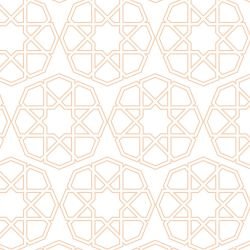 arabesque rhythmic peach white